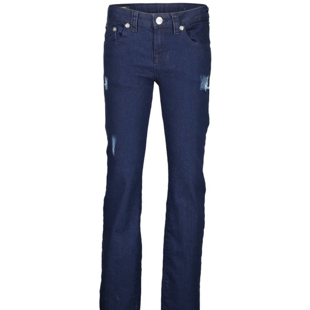 True Religion Raw Blue Straight Leg Jeans Boys Relaxed Slim 10 New